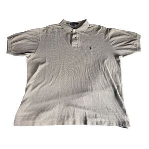 Polo By Ralph Lauren 27 Polo Shirt Men Sz XL Brown‎ Short Sleeve Preppy Workwear